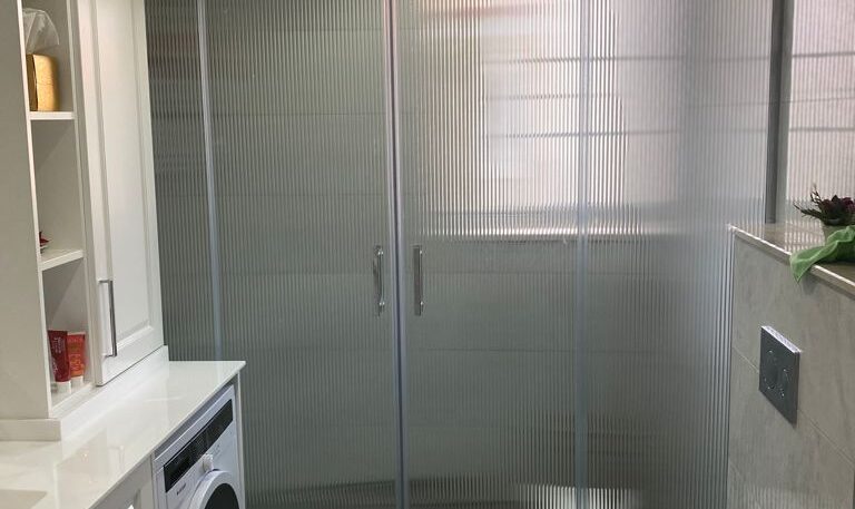 Bronz Nervürlü Duşakabin